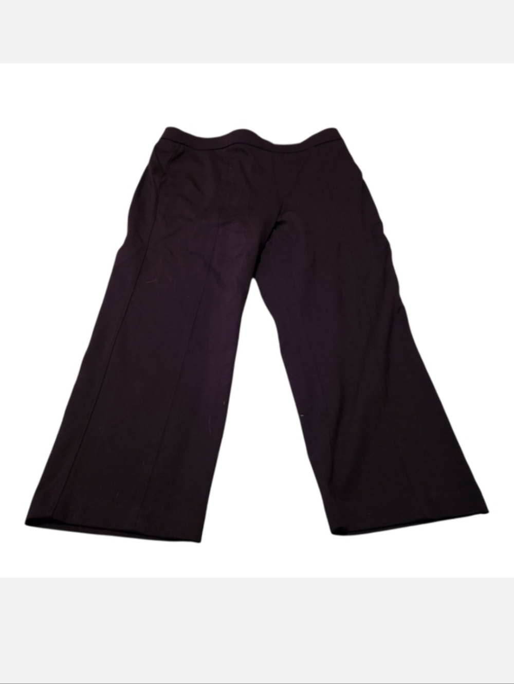 Women's XL Nine West Black High Rise Slim-Straight Ponte Pants